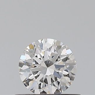 0.41 Carat Round F VS2 EX GIA Natural Diamond