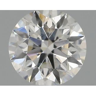 0.30 Carat Round H VS2 VG EX GIA Natural Diamond