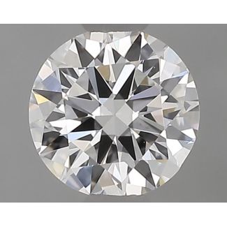 0.42 Carat Round D VS1 VG IGI Natural Diamond