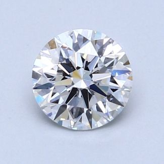 1.03 Carat Round D VS2 EX VG GIA Natural Diamond