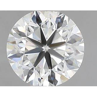 0.9 Carat Round H VVS1 VG EX IGI Natural Diamond