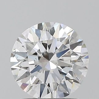 1.3 Carat Round F SI1 EX VG GIA Natural Diamond