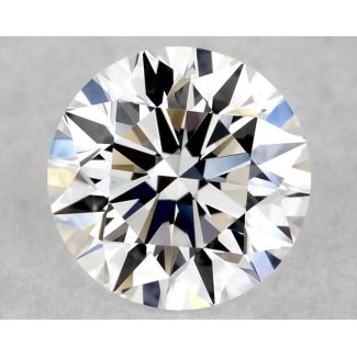 0.5 Carat Round D VVS2 EX GIA Natural Diamond