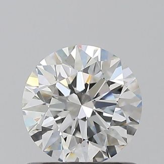 0.75 Carat Round F VS1 EX GIA Natural Diamond