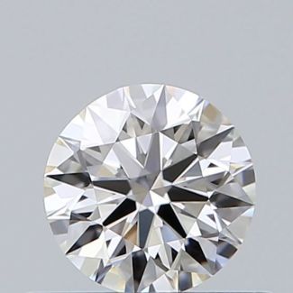 0.4 Carat Round F VVS1 EX VG GIA Natural Diamond