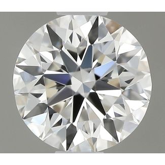 0.5 Carat Round H VS1 EX VG GIA Natural Diamond