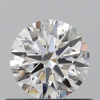 0.51 Carat Round G VS1 EX GIA Natural Diamond