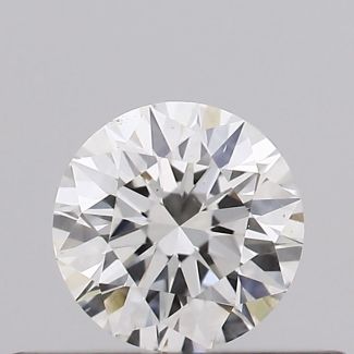 0.26 Carat Round G VS2 EX GIA Natural Diamond