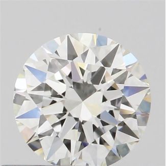 0.40 Carat Round H VS1 EX VG GIA Natural Diamond