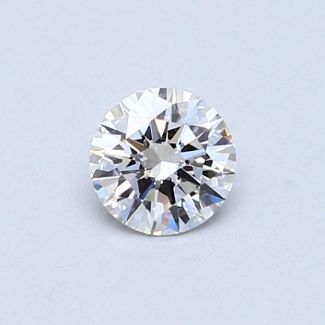 0.4 Carat Round D VS2 EX VG GIA Natural Diamond