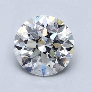 1.5 Carat Round D SI1 VG EX GIA Natural Diamond