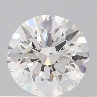 0.5 Carat Round H SI2 EX VG GIA Natural Diamond