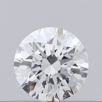 0.18 Carat Round F SI1 EX VG GIA Natural Diamond