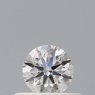 0.30 Carat Round I IF EX GIA Natural Diamond