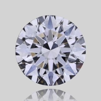 0.51 Carat Round E VVS1 EX GIA Natural Diamond