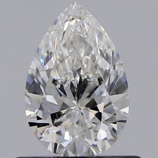 0.54 Carat Pear F SI1 - VG GIA Natural Diamond