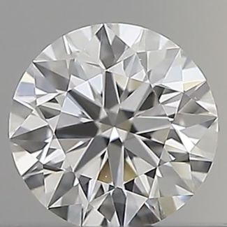 0.27 Carat Round E VVS1 EX GIA Natural Diamond