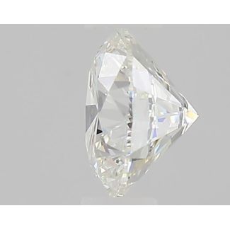 0.4 Carat Round H VVS2 EX GIA Natural Diamond