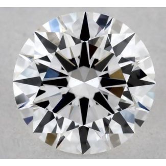 0.32 Carat Round E VVS2 EX GIA Natural Diamond