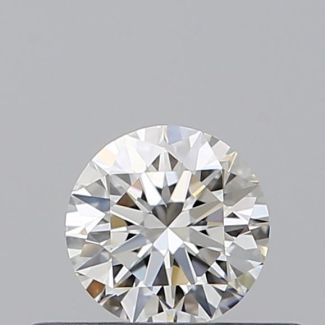 0.32 Carat Round G IF EX GIA Natural Diamond