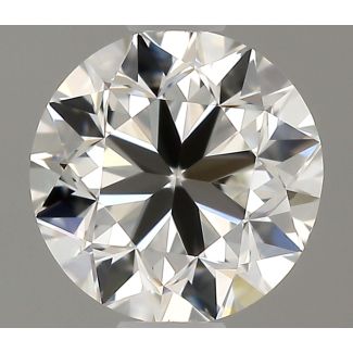 0.5 Carat Round H VVS2 VG EX GIA Natural Diamond