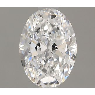 0.5 Carat Oval D VS1 - VG GIA Natural Diamond