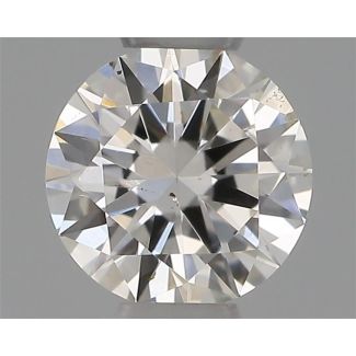 0.30 Carat Round H SI1 VG GIA Natural Diamond