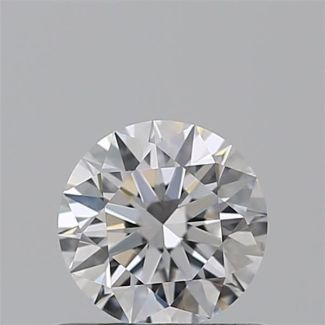 0.62 Carat Round D VVS1 EX GIA Natural Diamond