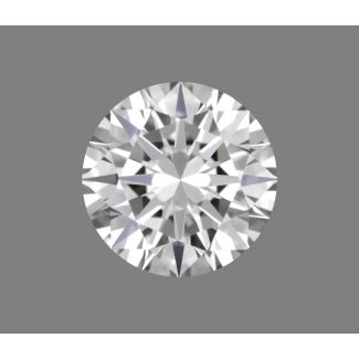 0.35 Carat Round E VVS2 EX GIA Natural Diamond