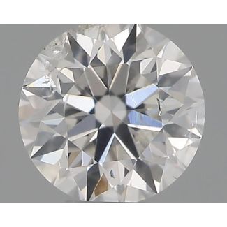 0.30 Carat Round G SI2 VG EX GIA Natural Diamond