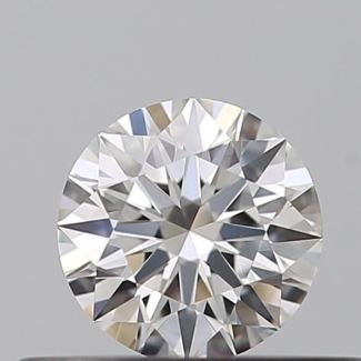 0.27 Carat Round F VVS1 EX GIA Natural Diamond