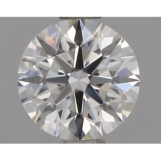 0.72 Carat Round E VS1 EX GIA Natural Diamond