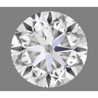 0.70 Carat Round E VS2 G EX GIA Natural Diamond