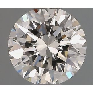 1.0 Carat Round H VVS2 EX IGI Natural Diamond