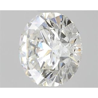 1.09 Carat Round H SI2 EX VG GIA Natural Diamond