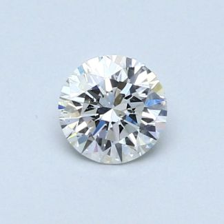 0.41 Carat Round G SI1 VG EX GIA Natural Diamond