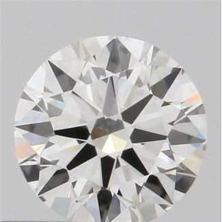 0.42 Carat Round G IF EX GIA Natural Diamond