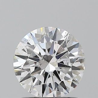 1.02 Carat Round E SI2 EX GIA Natural Diamond