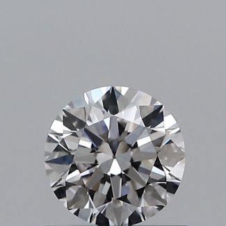 0.55 Carat Round D SI1 EX GIA Natural Diamond