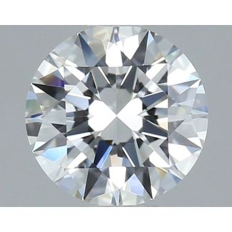 0.58 Carat Round D VVS1 EX GIA Natural Diamond