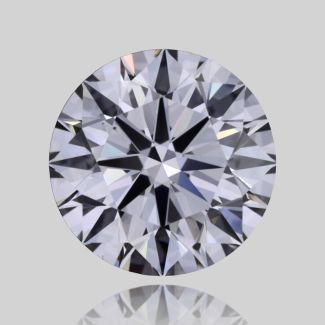 0.6 Carat Round D VS2 EX GIA Natural Diamond