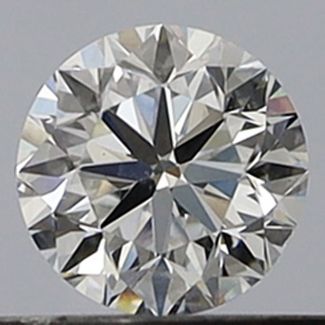 0.4 Carat Round D SI1 VG EX GIA Natural Diamond