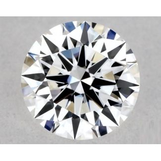 0.33 Carat Round E VVS1 EX GIA Natural Diamond