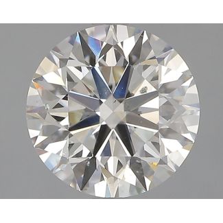 1.7 Carat Round H SI1 EX GIA Natural Diamond