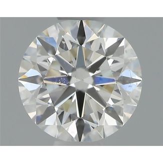 0.51 Carat Round H SI1 VG GIA Natural Diamond