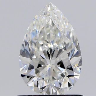 0.80 Carat Pear H VS2 - VG GIA Natural Diamond