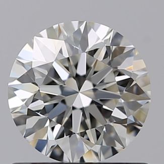 0.72 Carat Round H VS1 EX GIA Natural Diamond