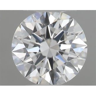 0.20 Carat Round D IF EX GIA Natural Diamond