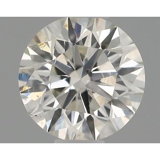 0.43 Carat Round F VS2 EX VG IGI Natural Diamond