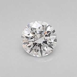 0.31 Carat Round E VVS1 EX GIA Natural Diamond